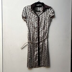 Cotton colors dress bottom down size M